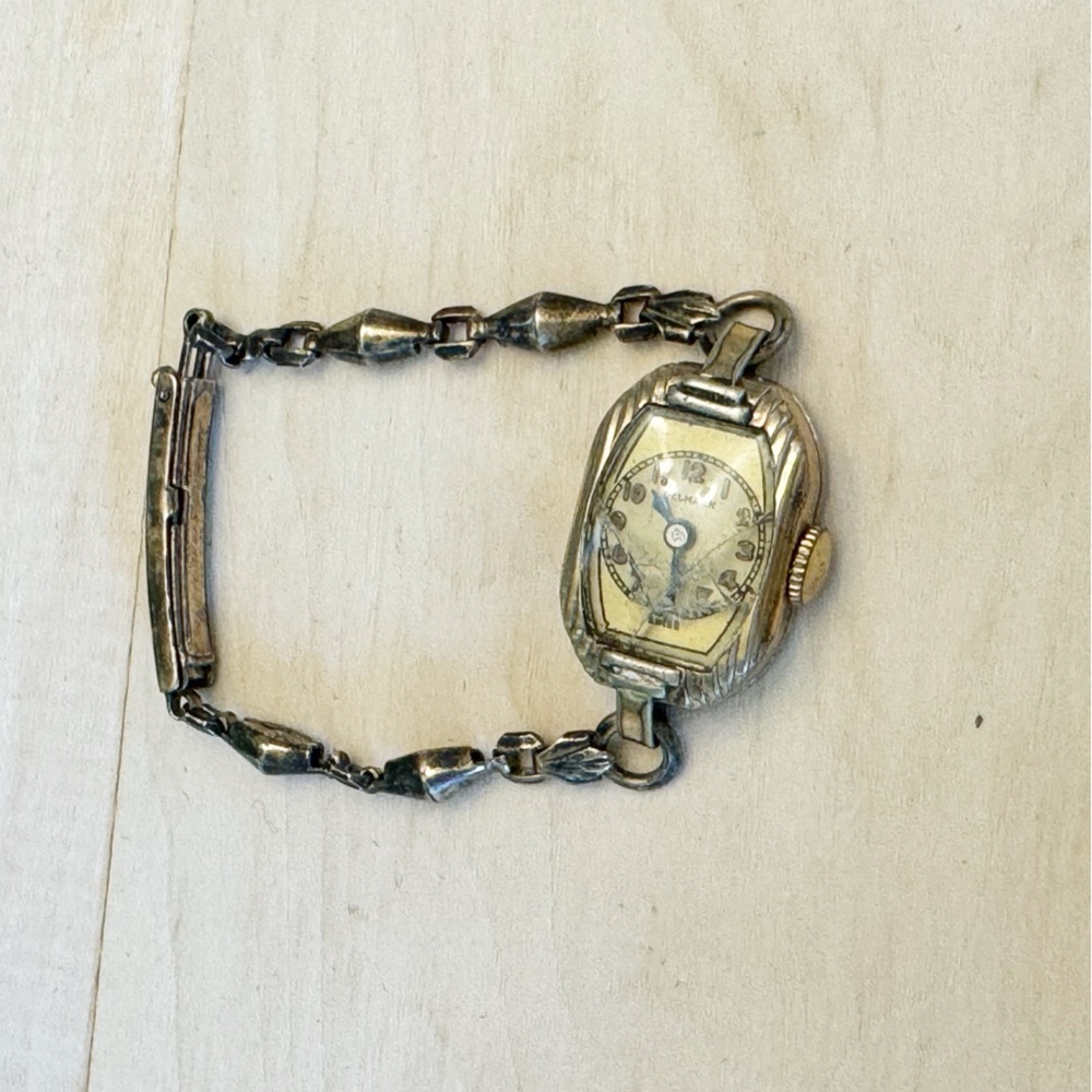 Delmark Swiss Ladies Watch 1/20 -12K G. F. Sterling Base Pat.